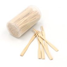 La bifurcación de bambú disponible de la fruta de la venta directa de la fábrica escoge los palillos para el hogar